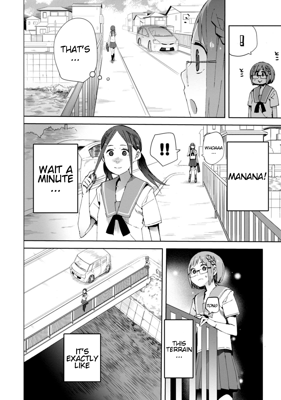 Chio-chan no Tsuugakuro Chapter 13 page 6 - Chapter 13: Chio-chan Eludes