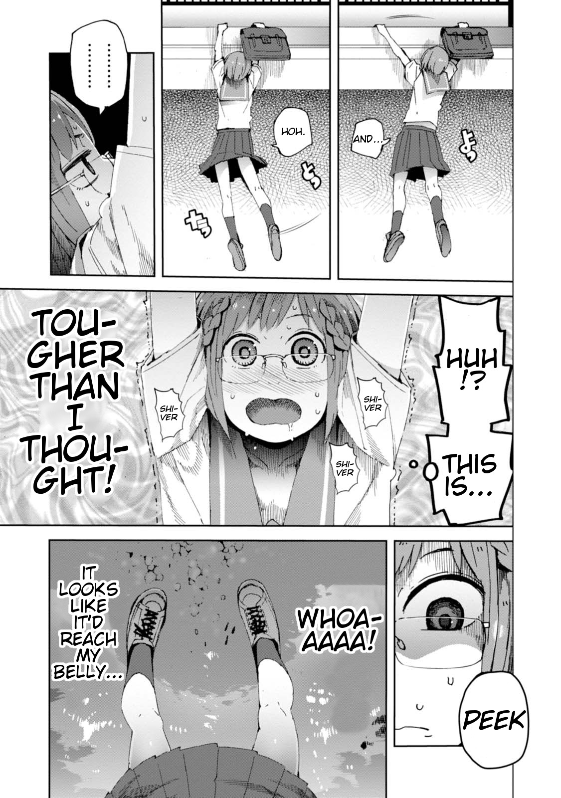 Chio-chan no Tsuugakuro Chapter 13 page 9 - Chapter 13: Chio-chan Eludes