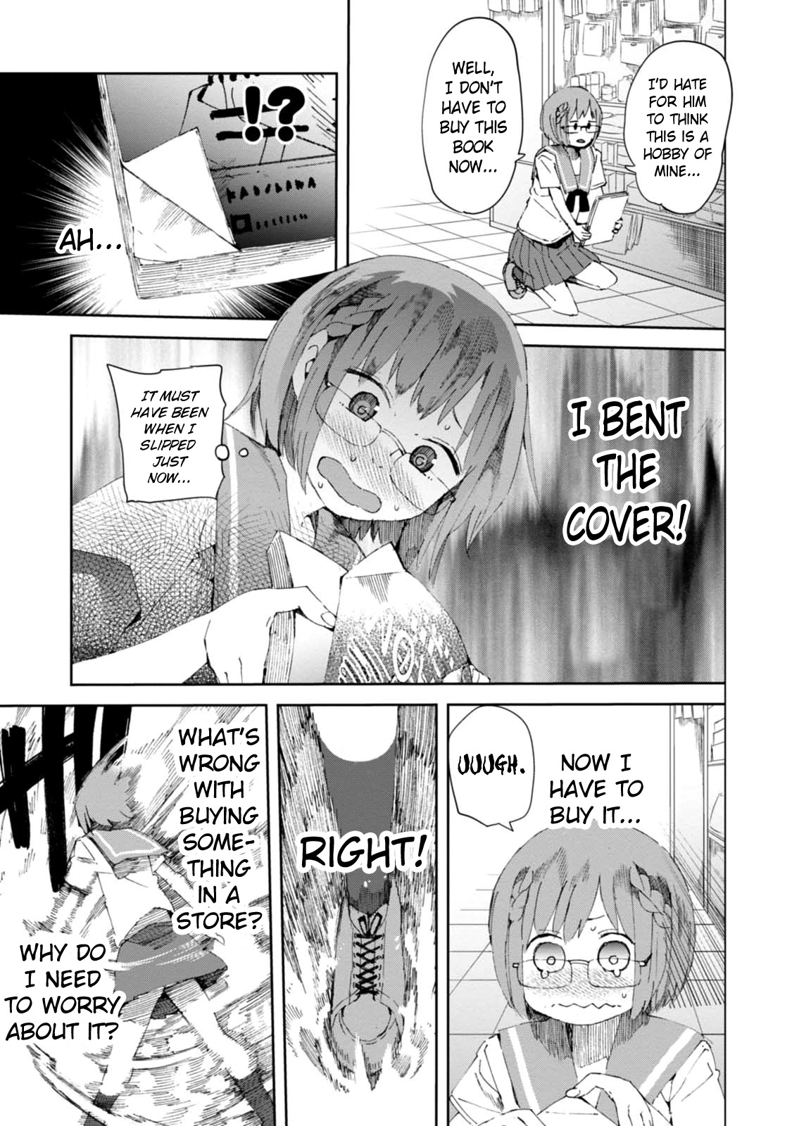 Chio-chan no Tsuugakuro Chapter 14 page 13 - Chapter 14: Convenience Store Chio-chan