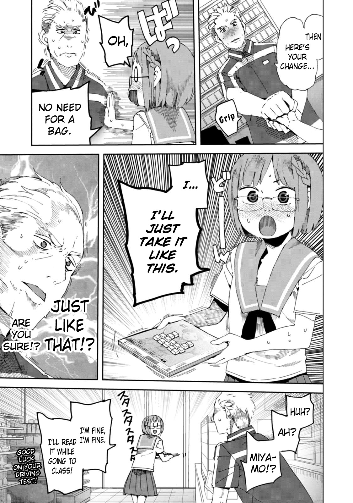 Chio-chan no Tsuugakuro Chapter 14 page 27 - Chapter 14: Convenience Store Chio-chan