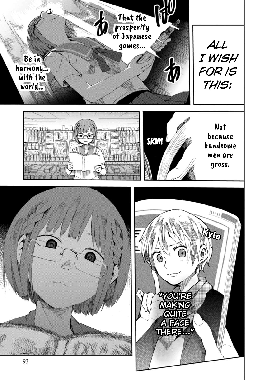 Chio-chan no Tsuugakuro Chapter 14 page 7 - Chapter 14: Convenience Store Chio-chan