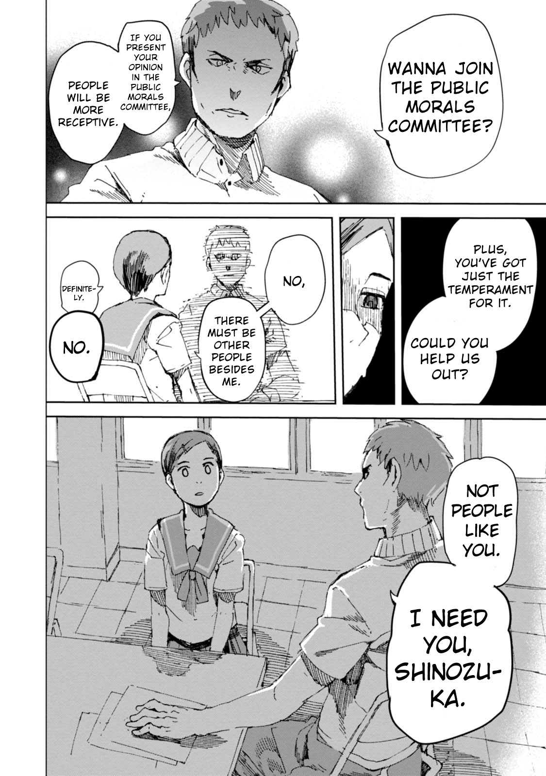 Chio-chan no Tsuugakuro Chapter 15.5 page 9 - Chapter 15.5: Omake: Momo-chan's Story