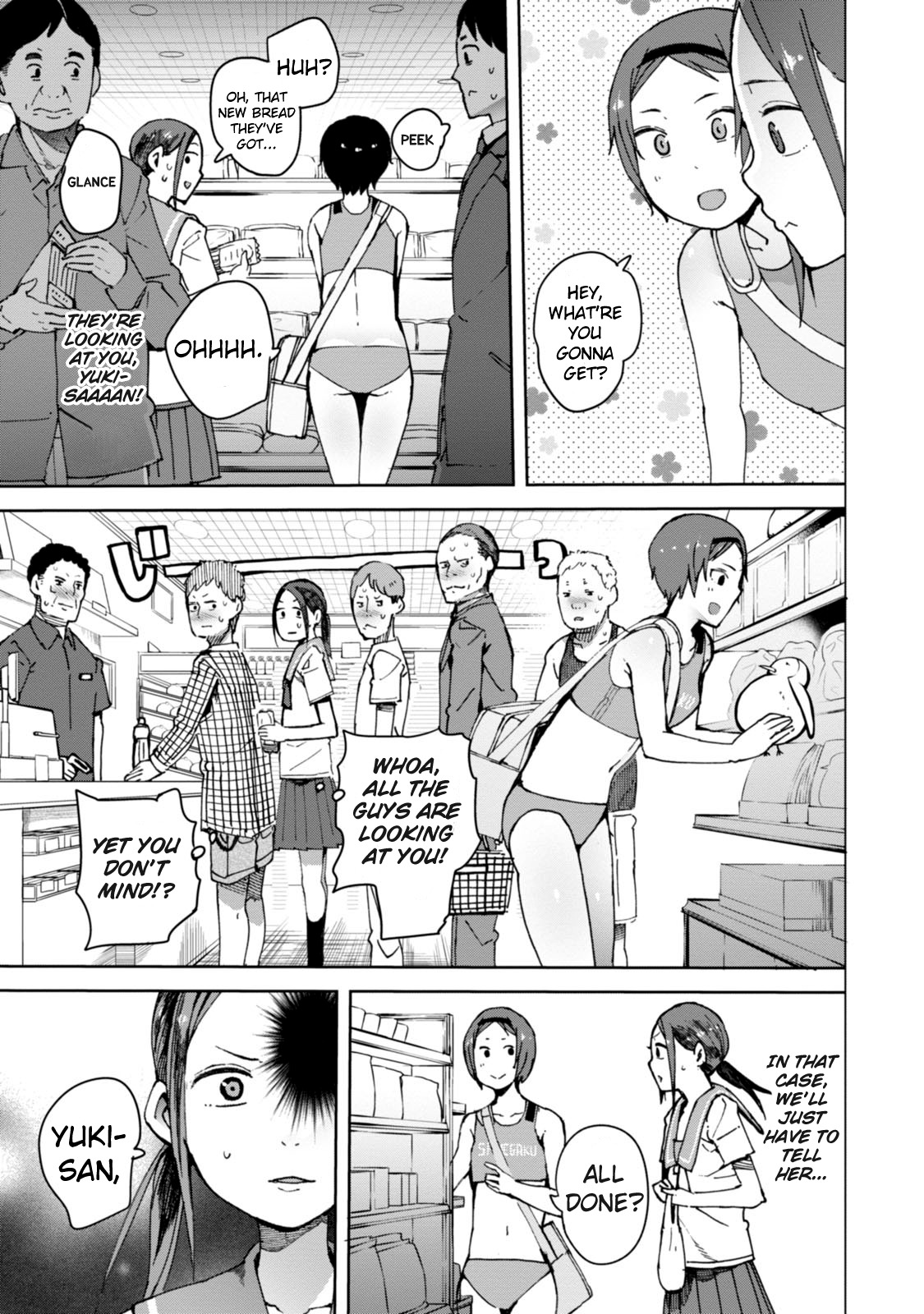 Chio-chan no Tsuugakuro Chapter 16 page 11 - Chapter 16: Yuki-chan Doesn't Mind