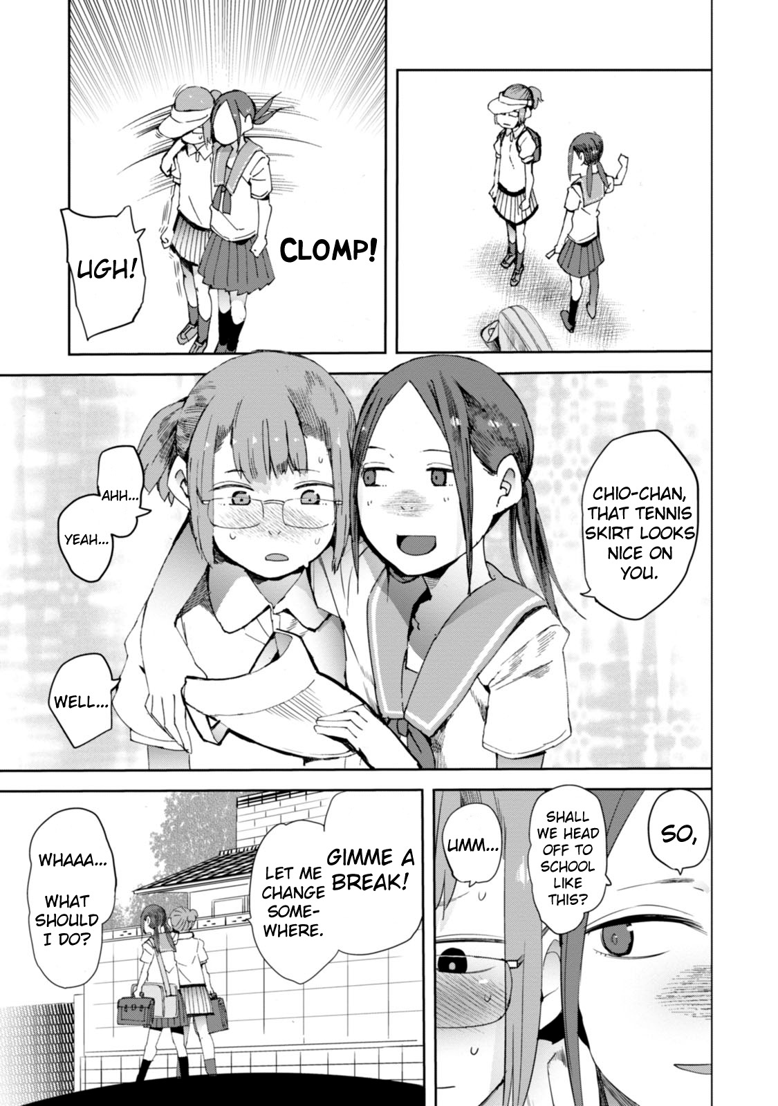 Chio-chan no Tsuugakuro Chapter 16 page 27 - Chapter 16: Yuki-chan Doesn't Mind