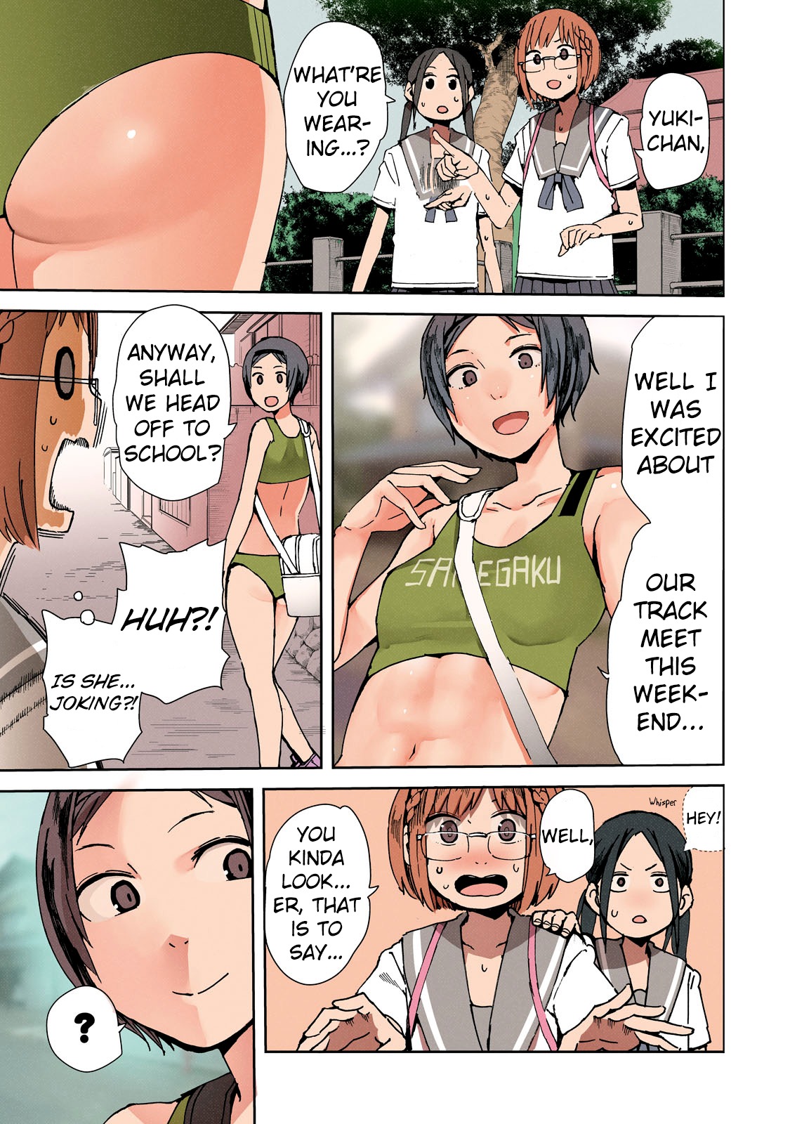 Chio-chan no Tsuugakuro Chapter 16 page 5 - Chapter 16: Yuki-chan Doesn't Mind