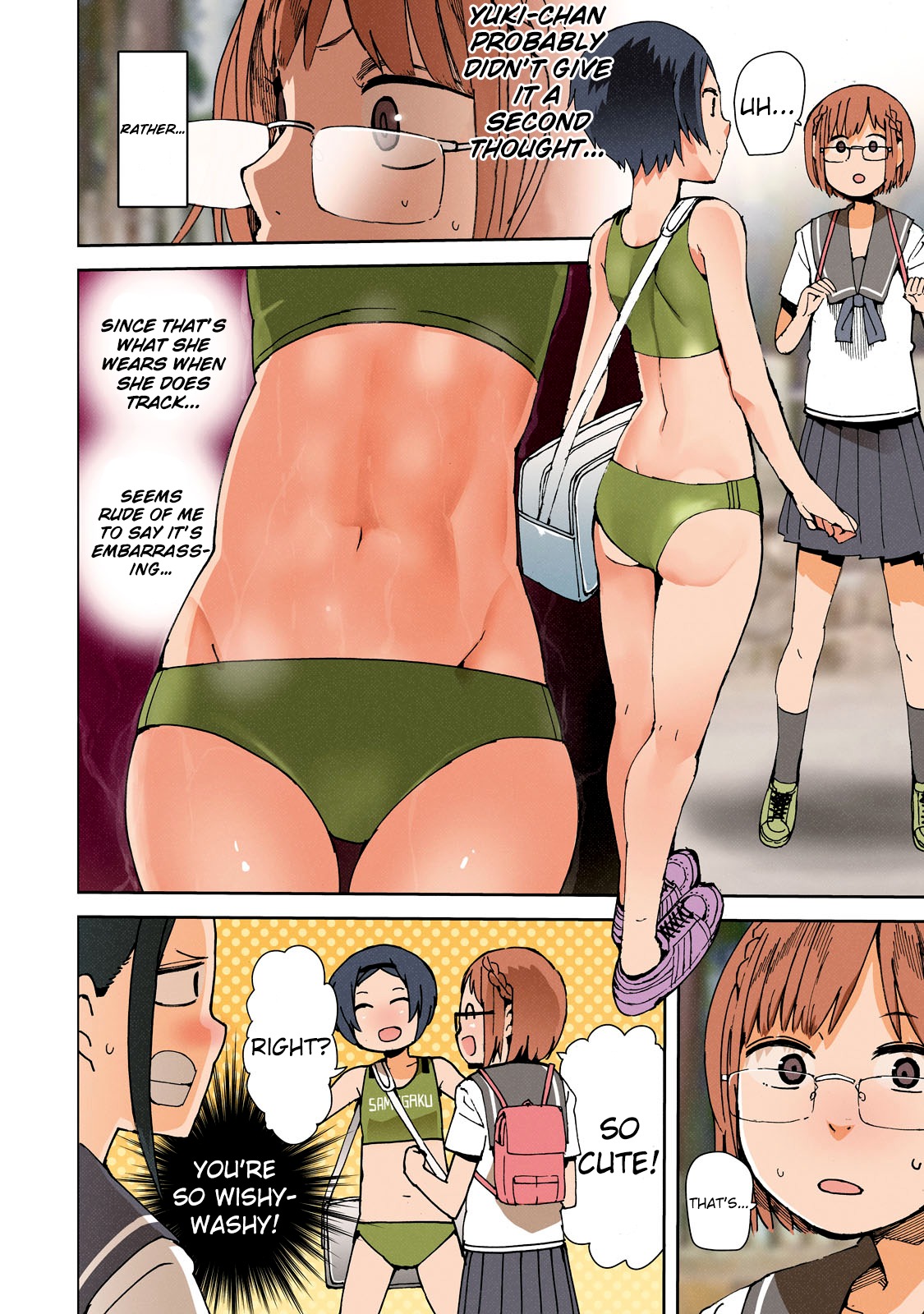 Chio-chan no Tsuugakuro Chapter 16 page 6 - Chapter 16: Yuki-chan Doesn't Mind