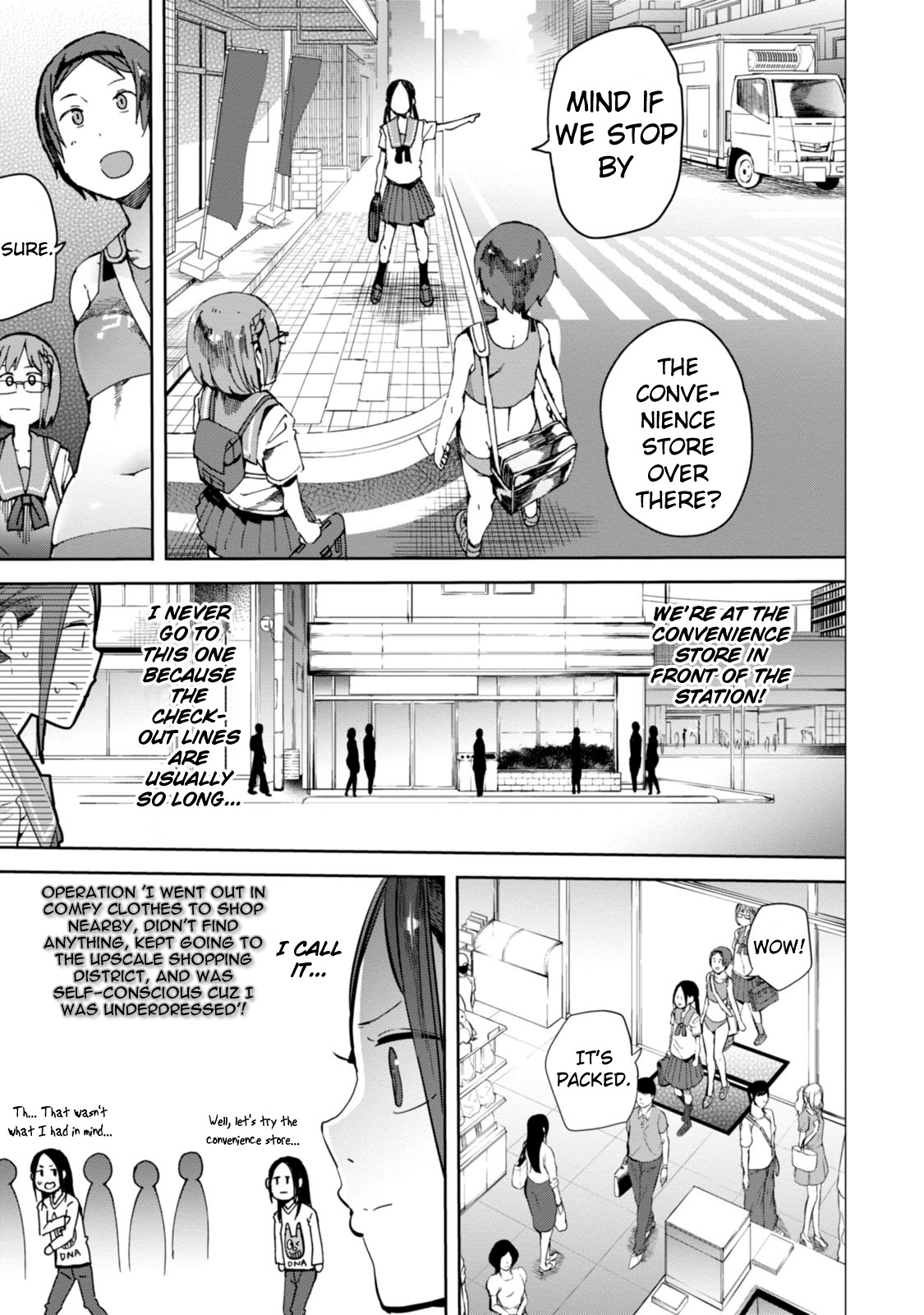 Chio-chan no Tsuugakuro Chapter 16 page 9 - Chapter 16: Yuki-chan Doesn't Mind