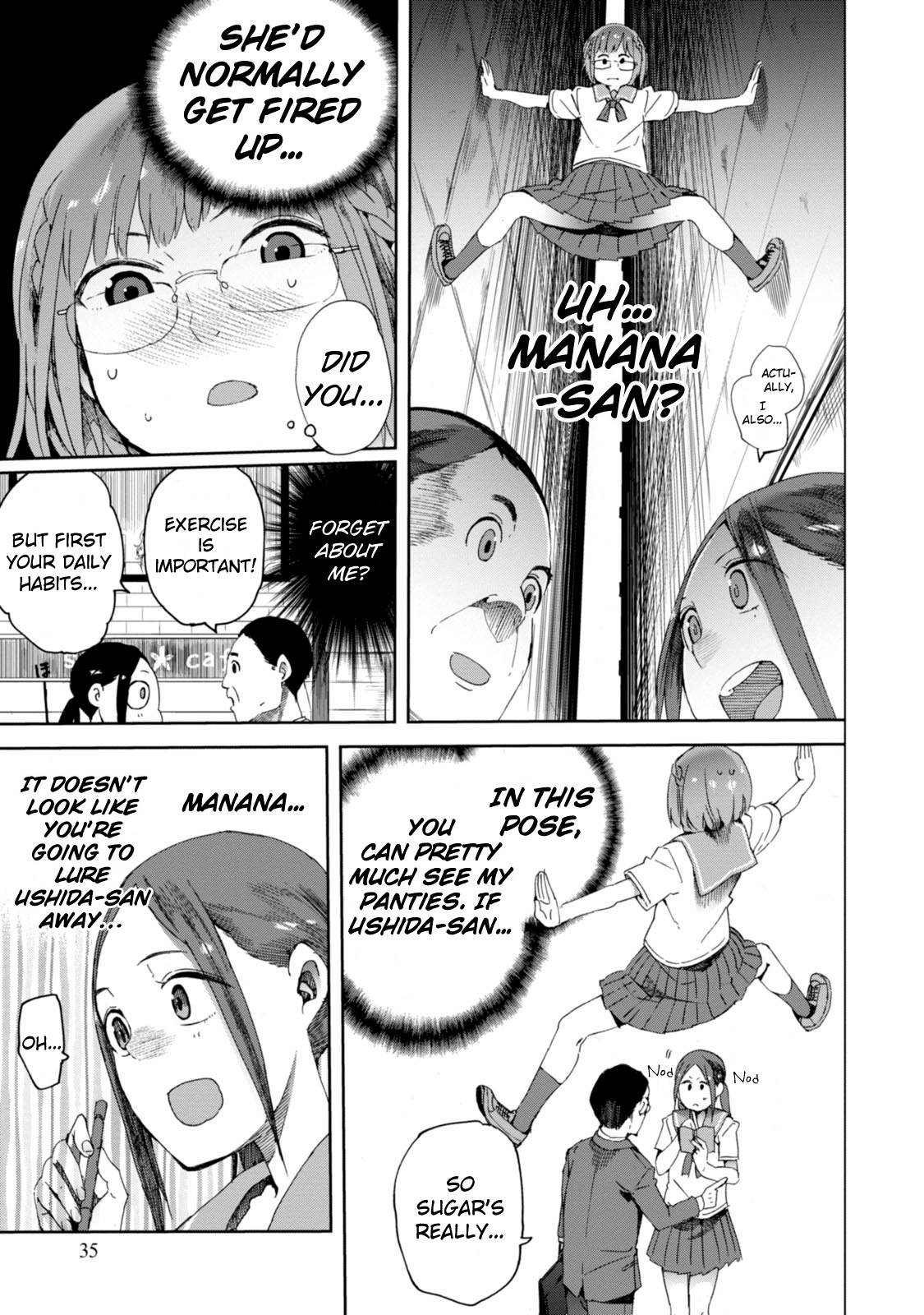 Chio-chan no Tsuugakuro Chapter 17 page 7 - Chapter 17: Chio Fisher
