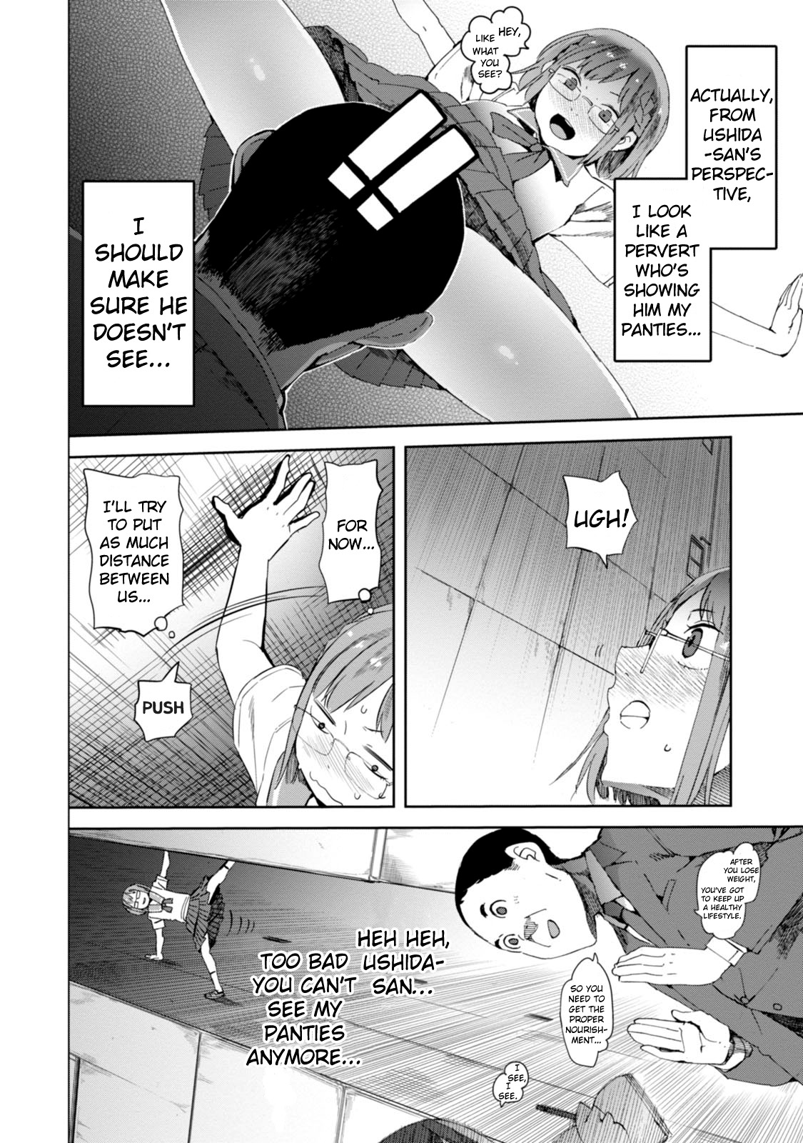 Chio-chan no Tsuugakuro Chapter 17 page 8 - Chapter 17: Chio Fisher