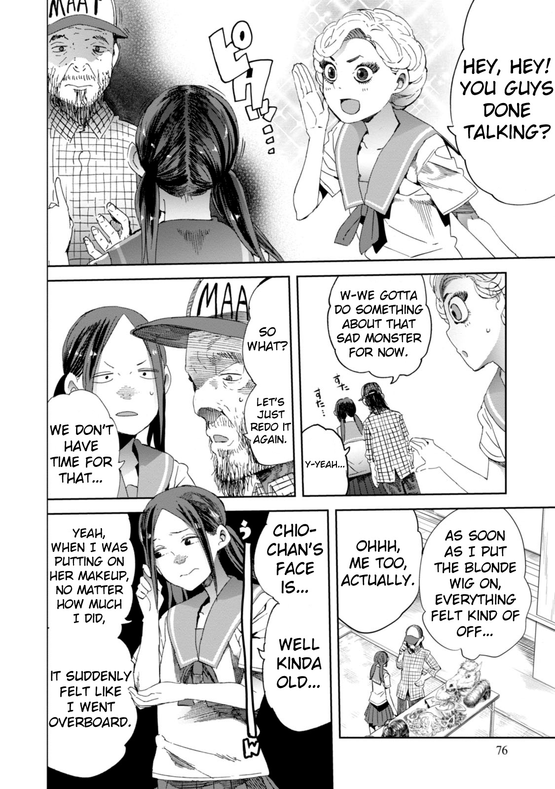 Chio-chan no Tsuugakuro Chapter 18 page 18 - Chapter 18: Chio-chan Changes Her Image