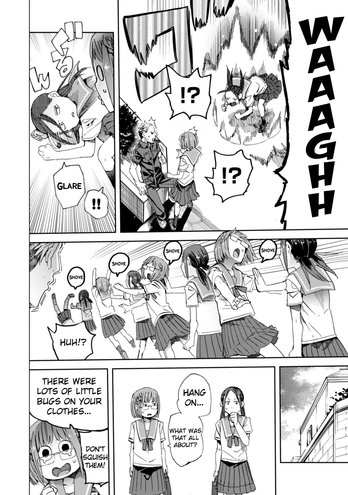 Chio-chan no Tsuugakuro Chapter 19 page 16 - Chapter 19: Flat Cut