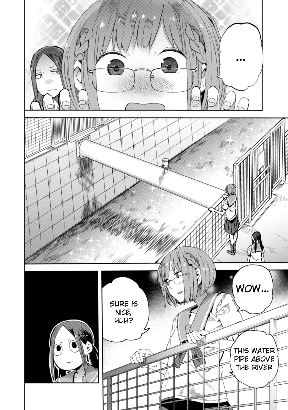 Chio-chan no Tsuugakuro Chapter 19 page 2 - Chapter 19: Flat Cut