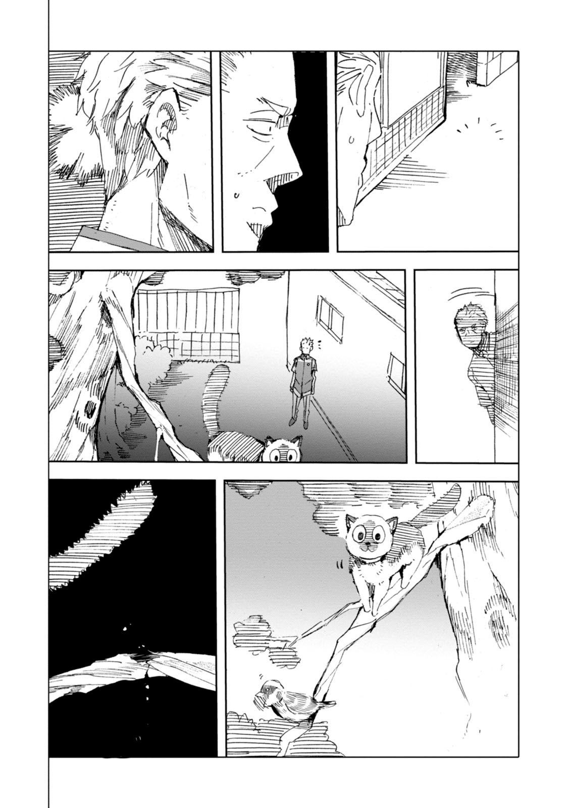 Chio-chan no Tsuugakuro Chapter 20.5 page 5 - Chapter 20.5: Omake: Andou and George
