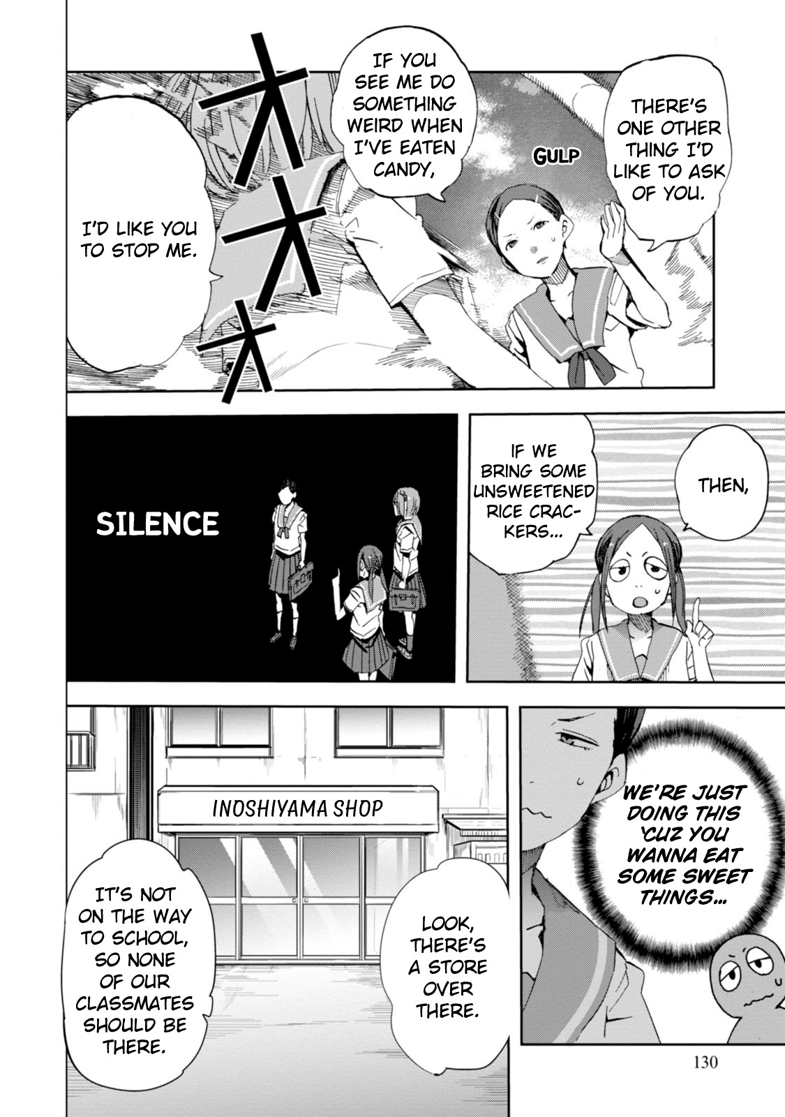 Chio-chan no Tsuugakuro Chapter 20 page 12 - Chapter 20: Shinozuka-san, Sugar Content, And The Press Conference