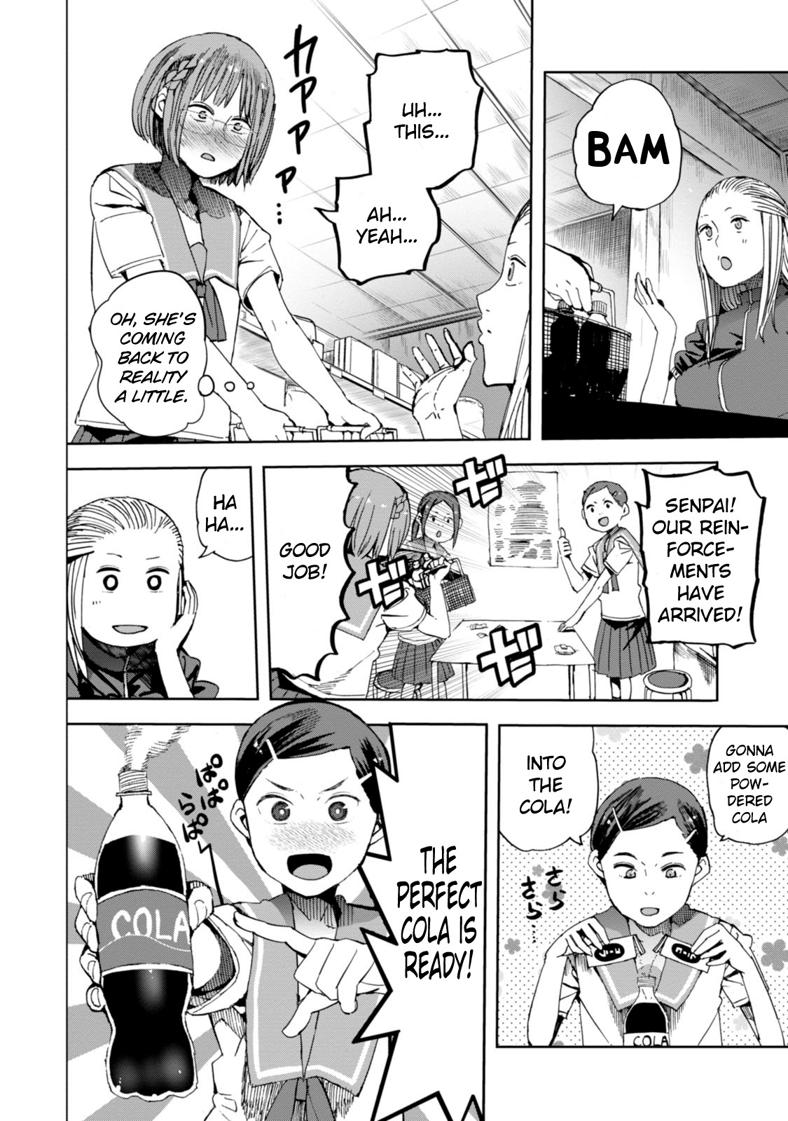 Chio-chan no Tsuugakuro Chapter 20 page 22 - Chapter 20: Shinozuka-san, Sugar Content, And The Press Conference