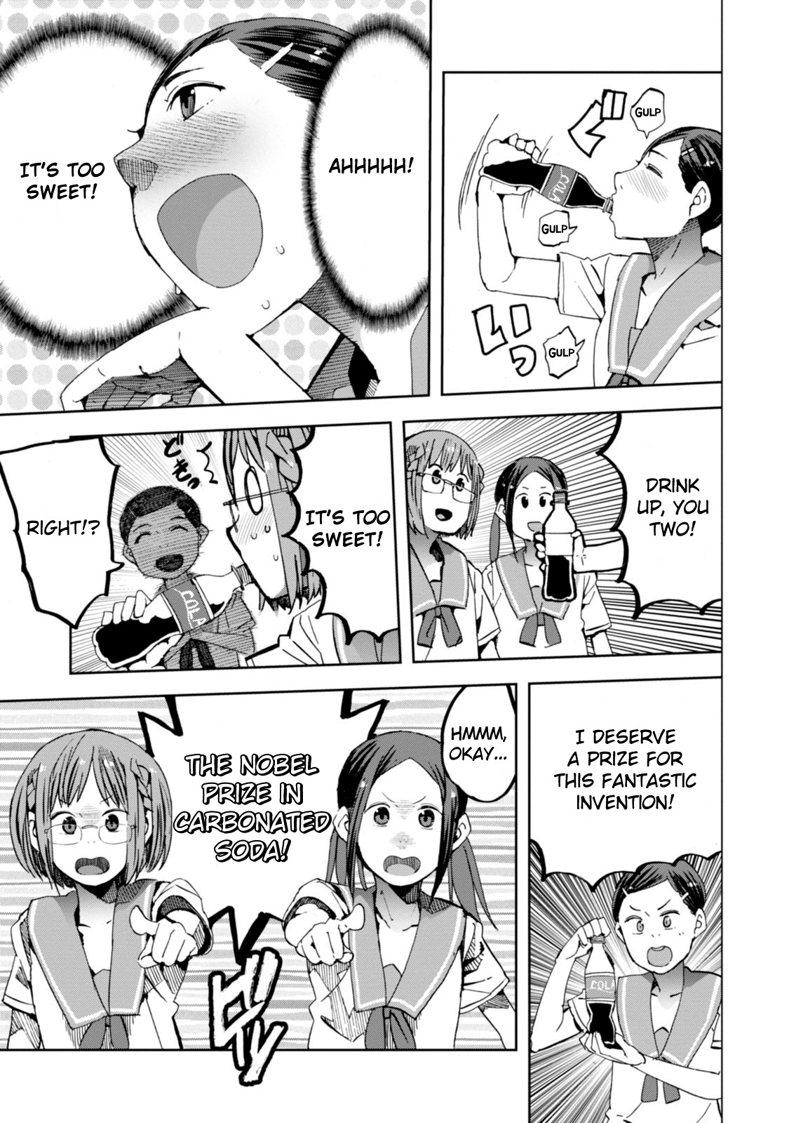 Chio-chan no Tsuugakuro Chapter 20 page 23 - Chapter 20: Shinozuka-san, Sugar Content, And The Press Conference