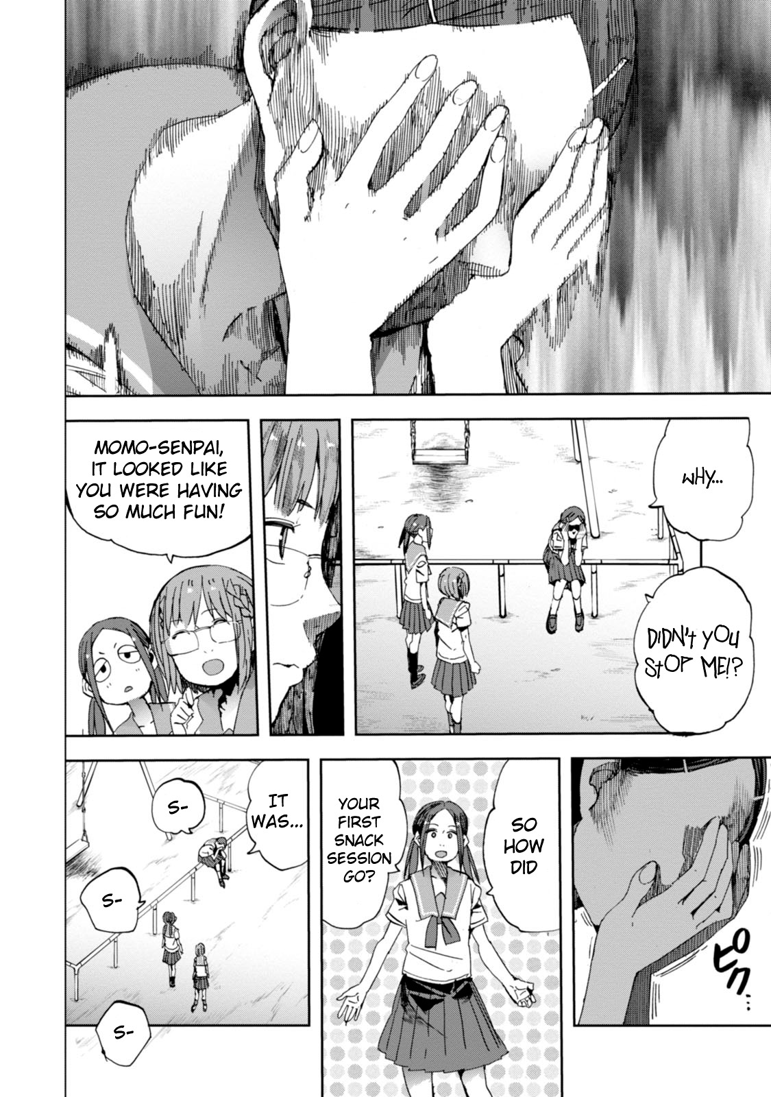 Chio-chan no Tsuugakuro Chapter 20 page 26 - Chapter 20: Shinozuka-san, Sugar Content, And The Press Conference