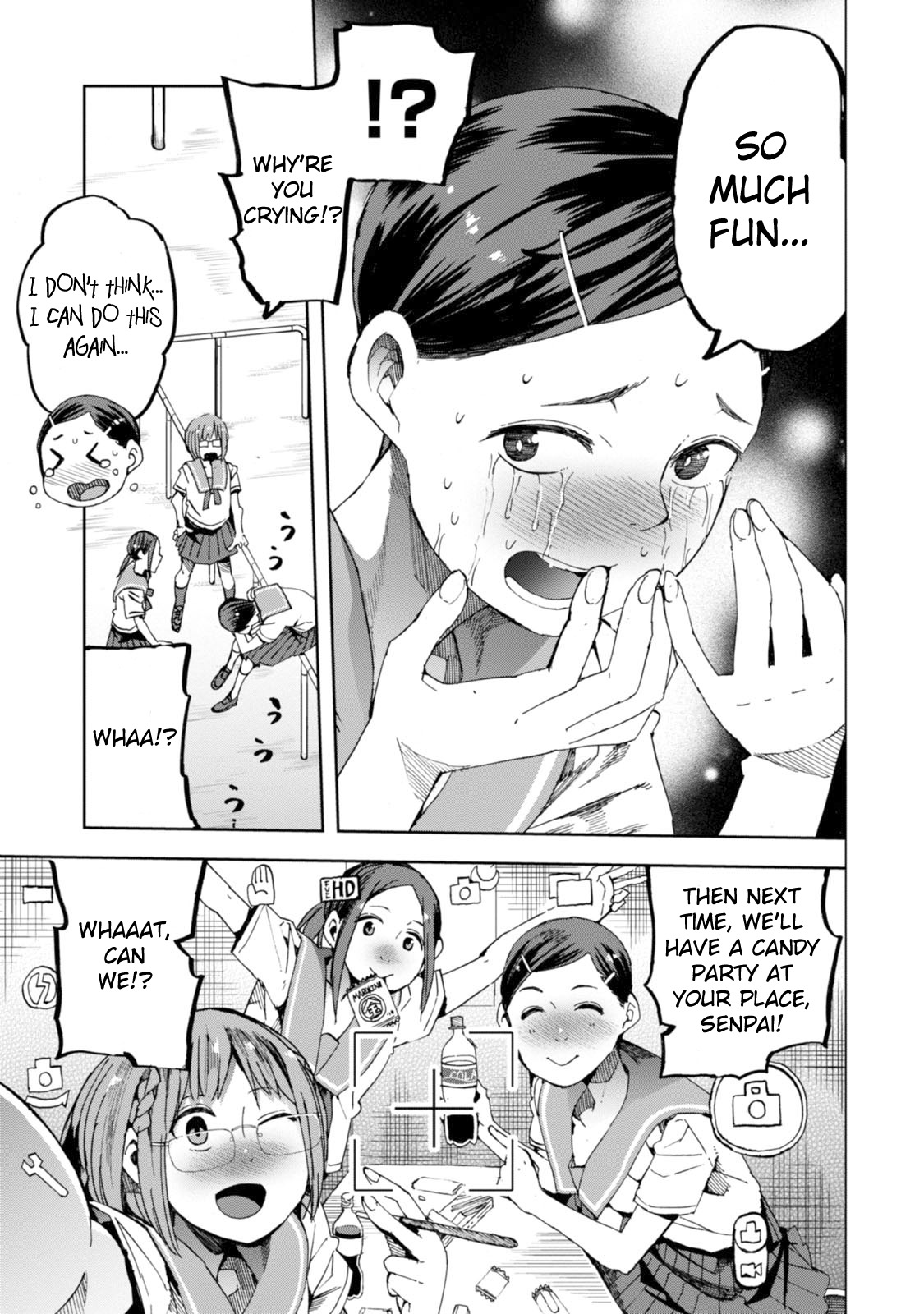 Chio-chan no Tsuugakuro Chapter 20 page 27 - Chapter 20: Shinozuka-san, Sugar Content, And The Press Conference