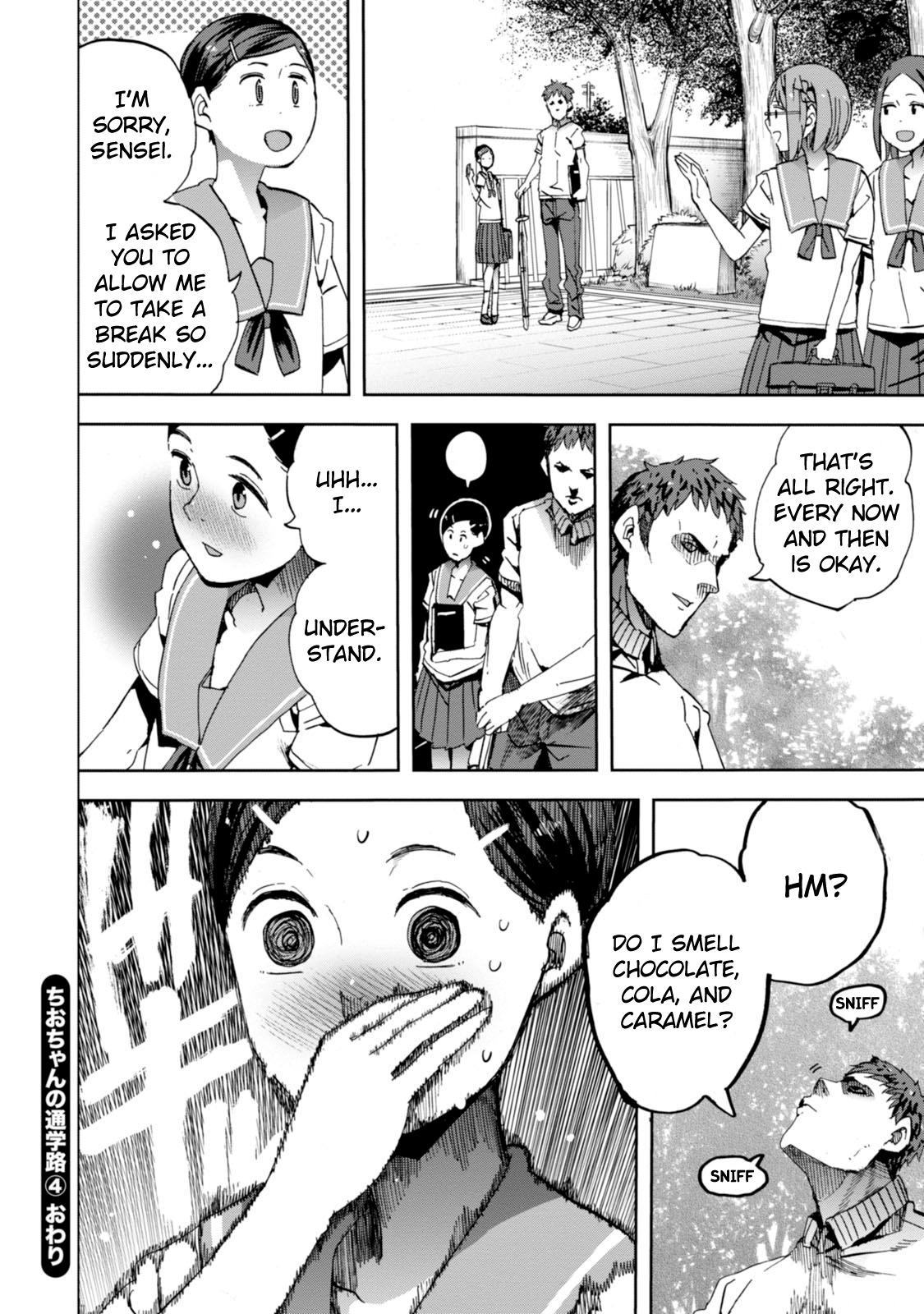 Chio-chan no Tsuugakuro Chapter 20 page 28 - Chapter 20: Shinozuka-san, Sugar Content, And The Press Conference
