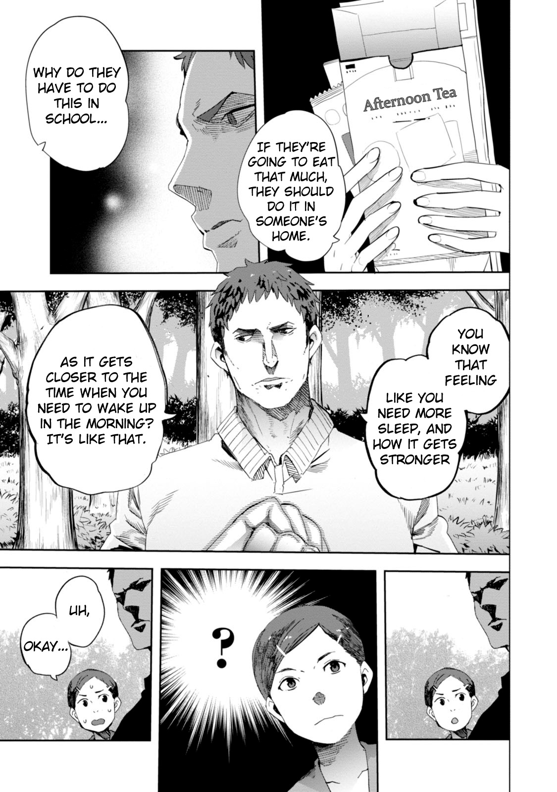 Chio-chan no Tsuugakuro Chapter 20 page 5 - Chapter 20: Shinozuka-san, Sugar Content, And The Press Conference