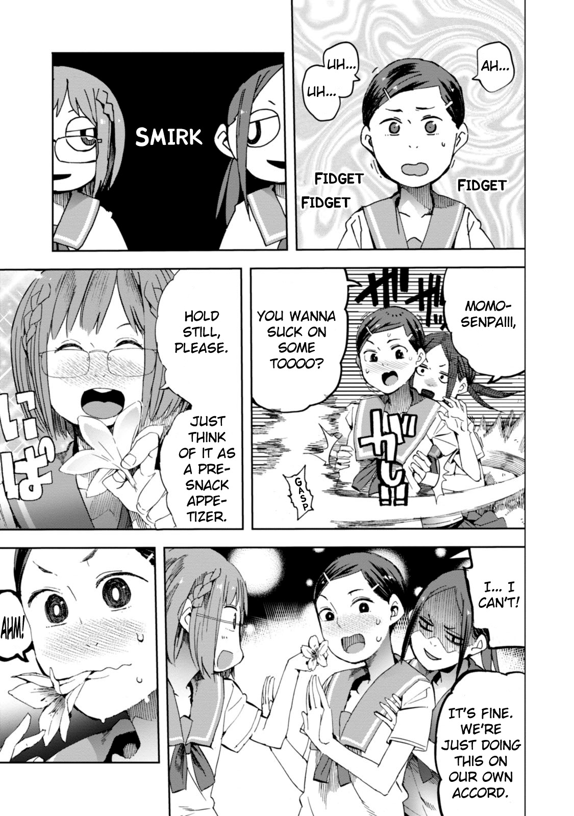 Chio-chan no Tsuugakuro Chapter 20 page 9 - Chapter 20: Shinozuka-san, Sugar Content, And The Press Conference