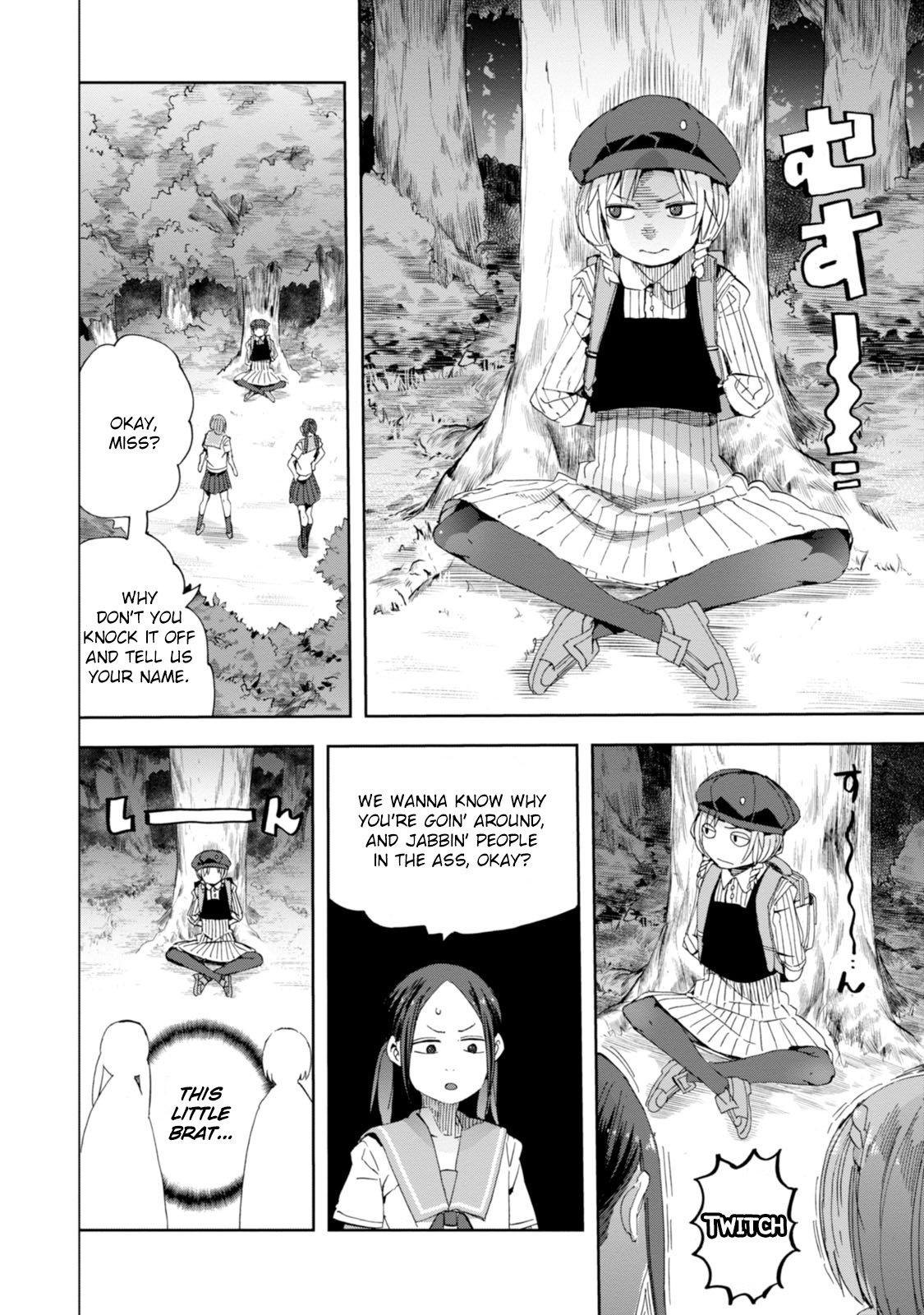Chio-chan no Tsuugakuro Chapter 21 page 11 - Chapter 21: Chio-chan And A Duel
