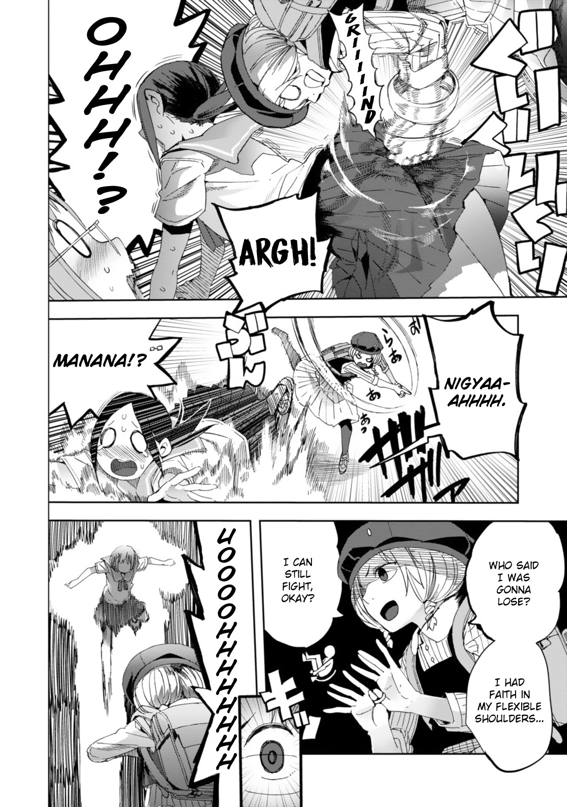 Chio-chan no Tsuugakuro Chapter 21 page 15 - Chapter 21: Chio-chan And A Duel