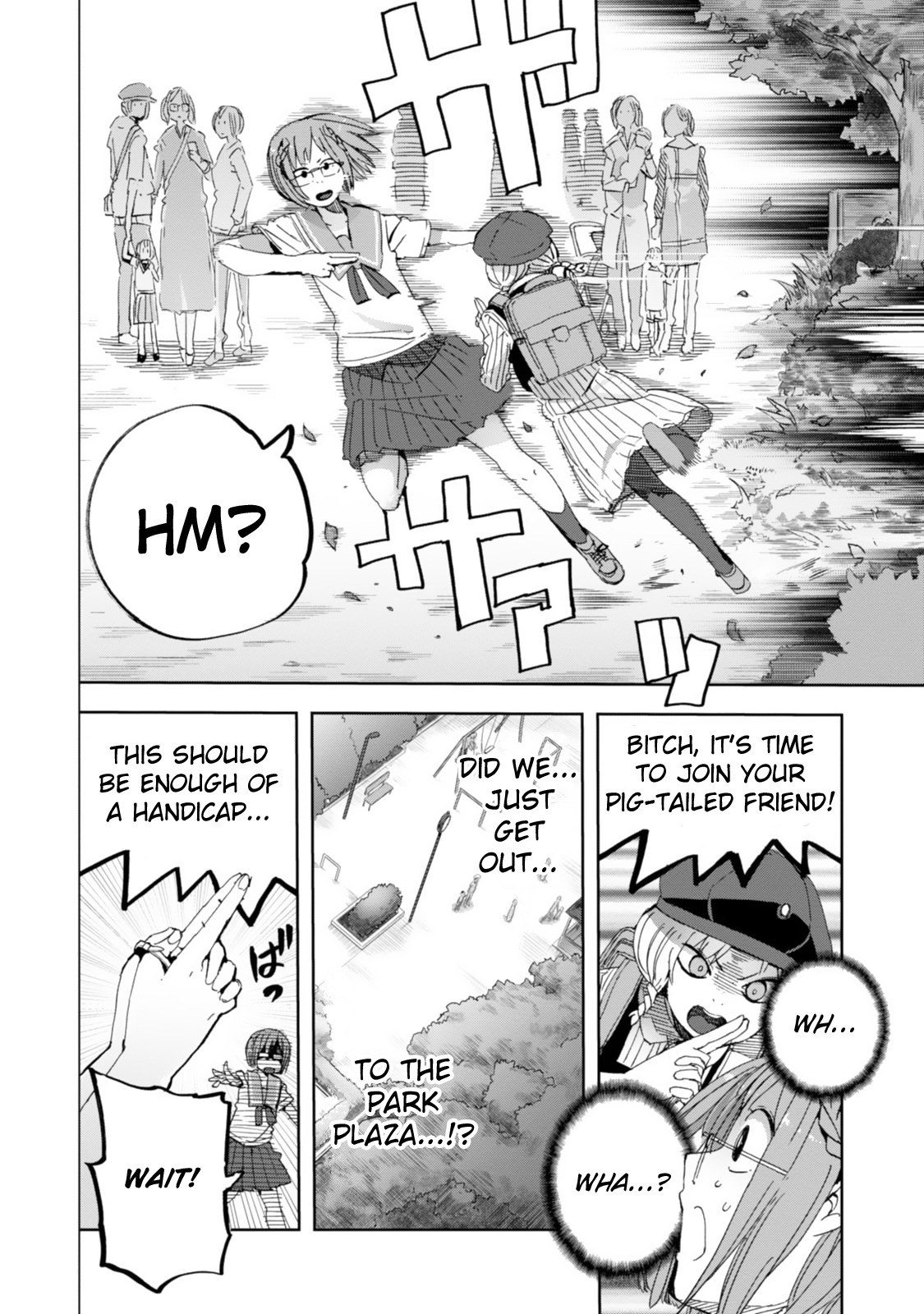 Chio-chan no Tsuugakuro Chapter 21 page 17 - Chapter 21: Chio-chan And A Duel