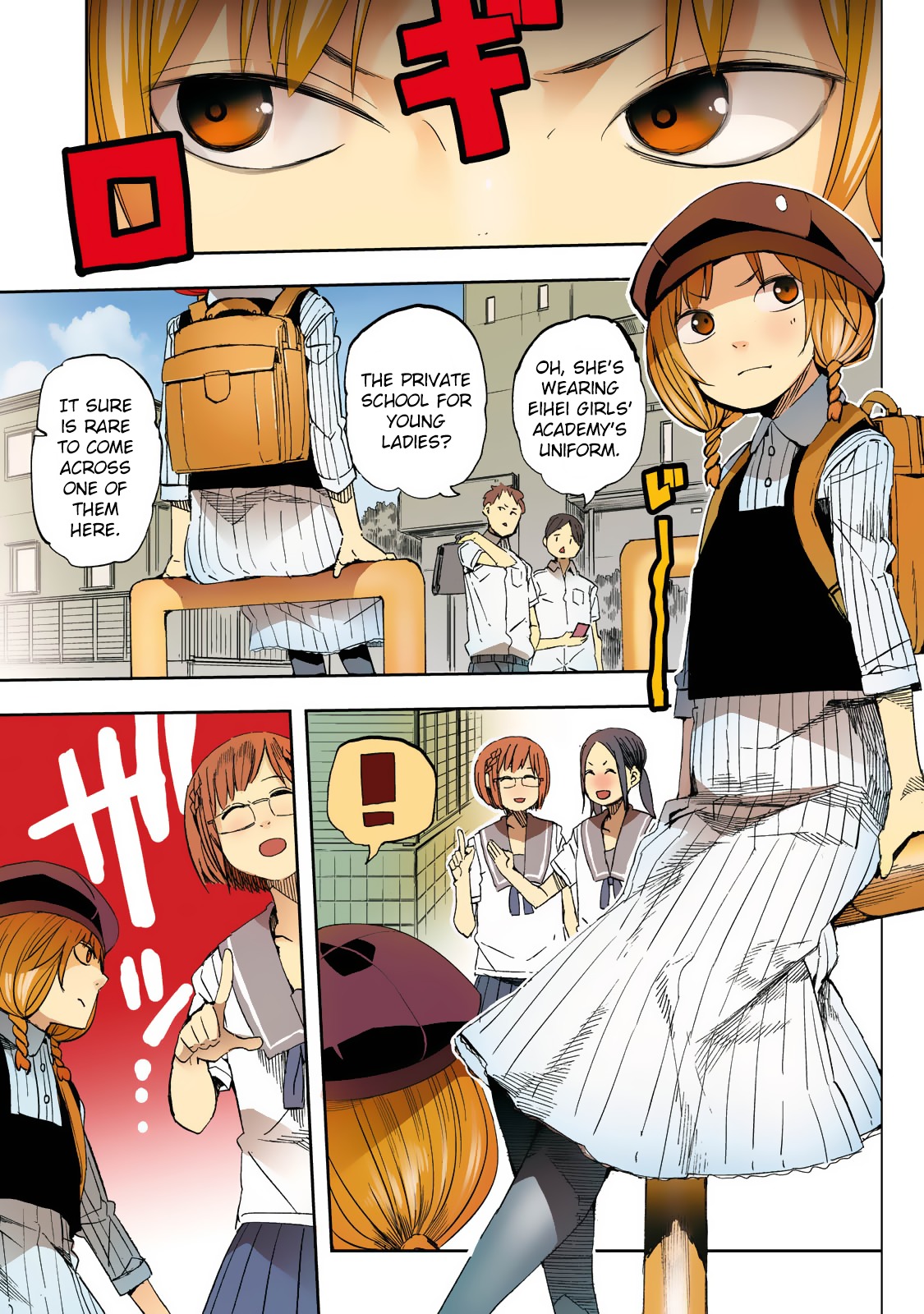 Chio-chan no Tsuugakuro Chapter 21 page 2 - Chapter 21: Chio-chan And A Duel
