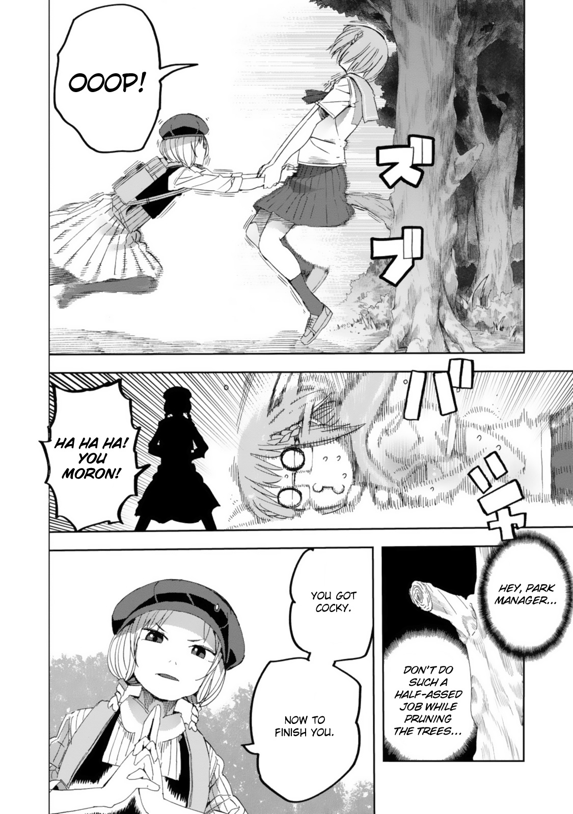 Chio-chan no Tsuugakuro Chapter 21 page 21 - Chapter 21: Chio-chan And A Duel