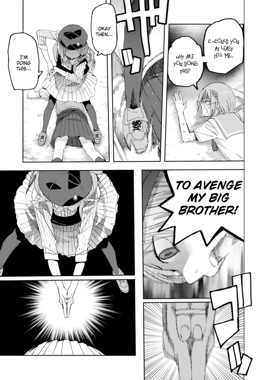 Chio-chan no Tsuugakuro Chapter 21 page 22 - Chapter 21: Chio-chan And A Duel