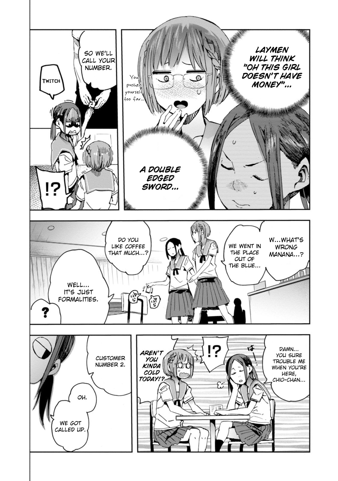 Chio-chan no Tsuugakuro Chapter 22 page 18 - Chapter 22: Chio-chan And The Third Thing
