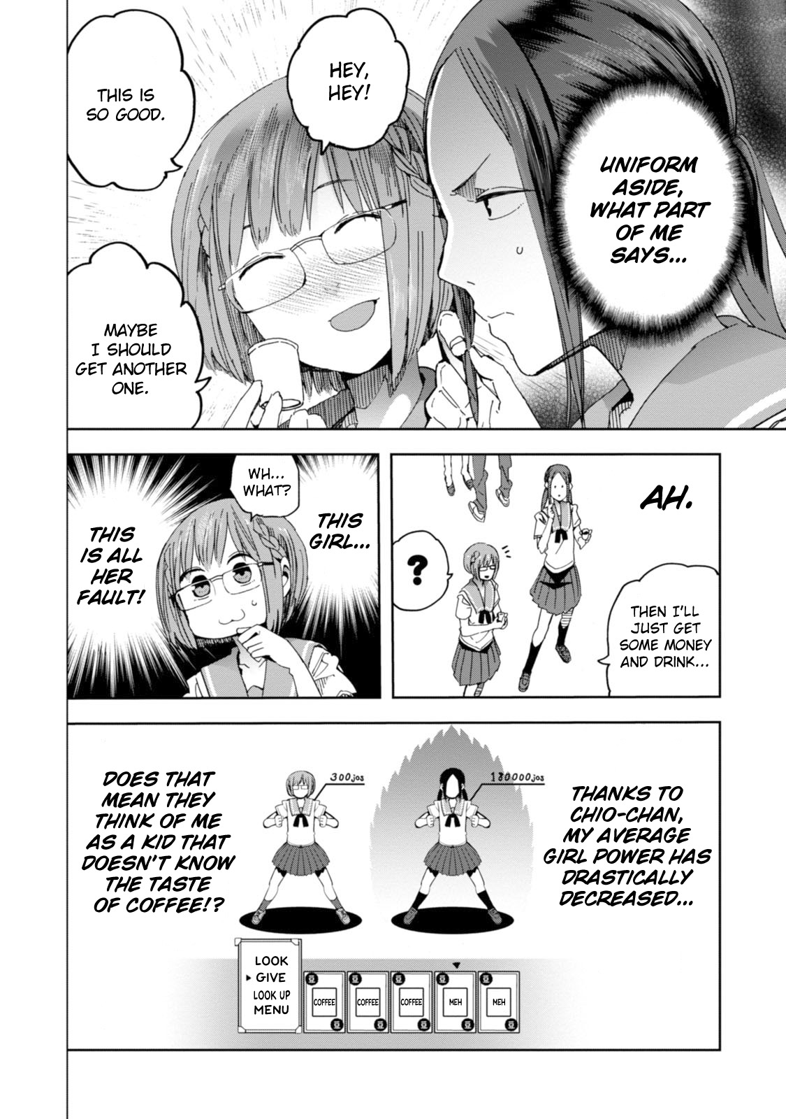 Chio-chan no Tsuugakuro Chapter 22 page 8 - Chapter 22: Chio-chan And The Third Thing