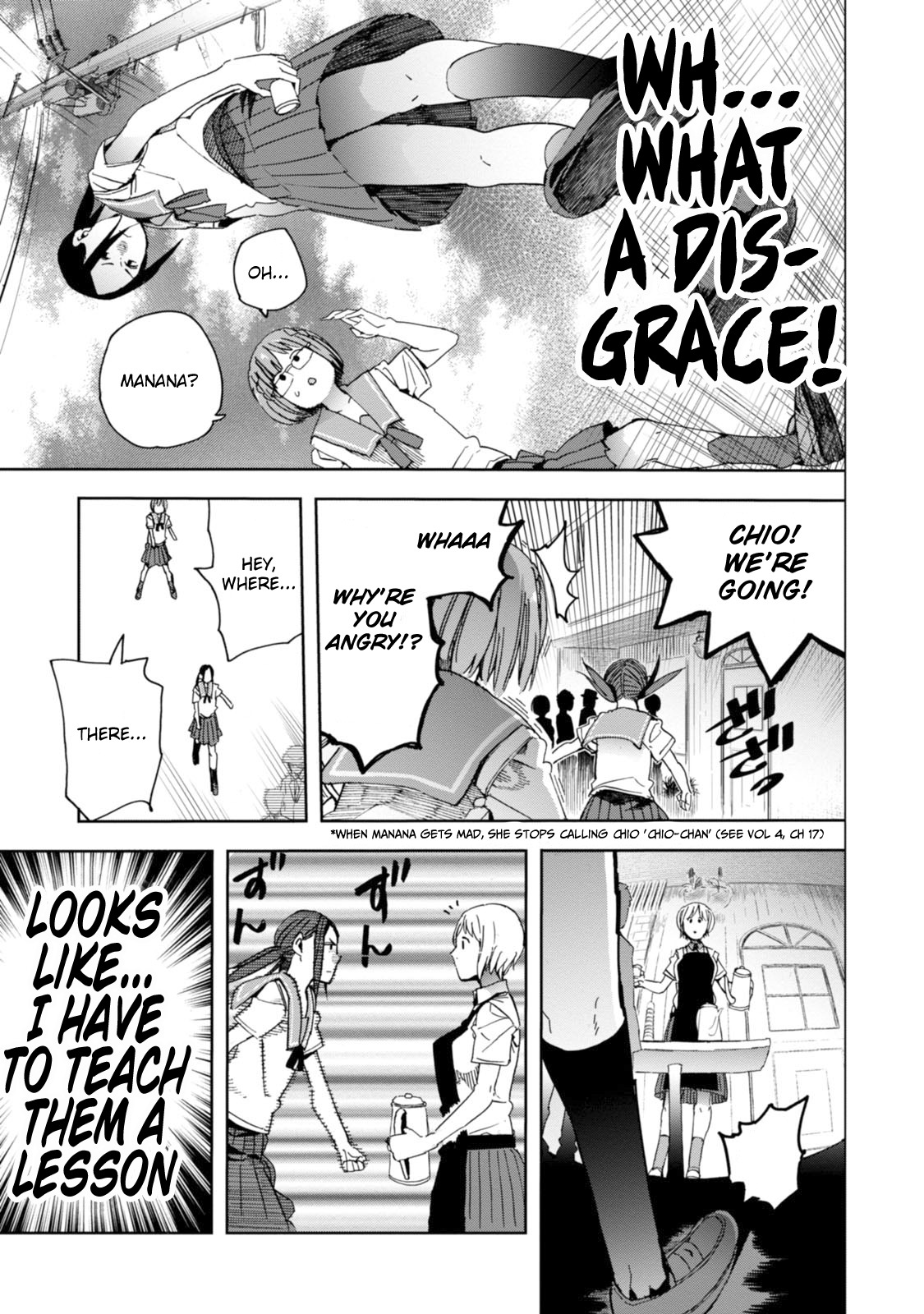 Chio-chan no Tsuugakuro Chapter 22 page 9 - Chapter 22: Chio-chan And The Third Thing