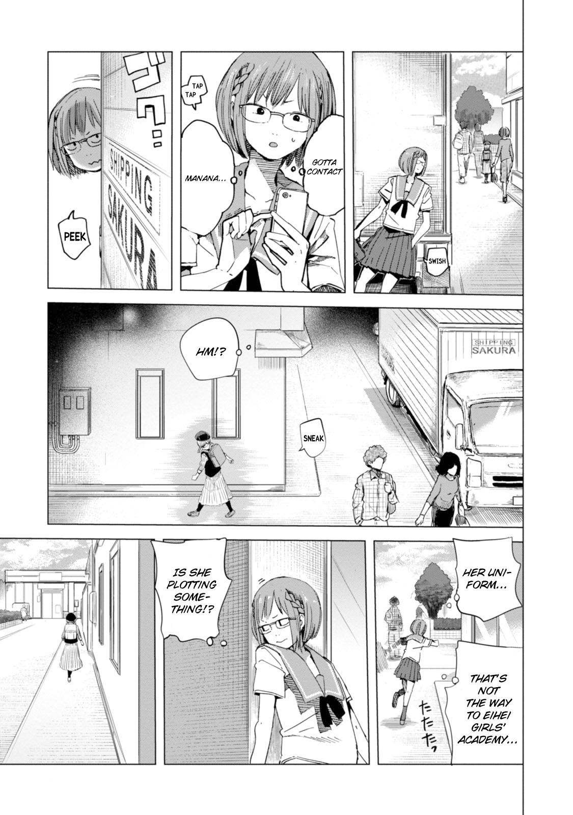 Chio-chan no Tsuugakuro Chapter 23 page 3 - Chapter 23: Thousand Spring