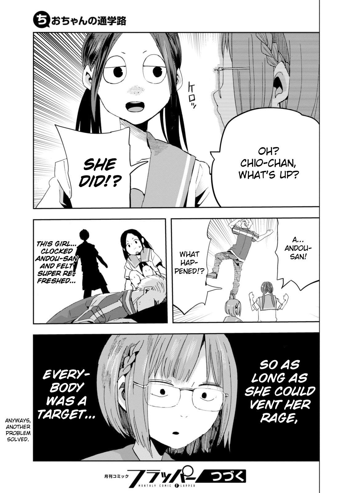 Chio-chan no Tsuugakuro Chapter 23 page 38 - Chapter 23: Thousand Spring