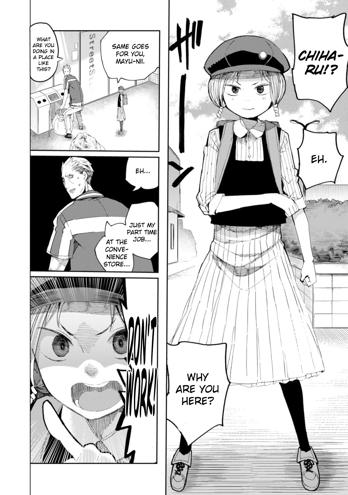 Chio-chan no Tsuugakuro Chapter 23 page 6 - Chapter 23: Thousand Spring