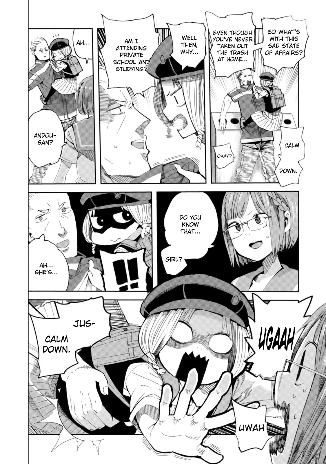Chio-chan no Tsuugakuro Chapter 23 page 8 - Chapter 23: Thousand Spring