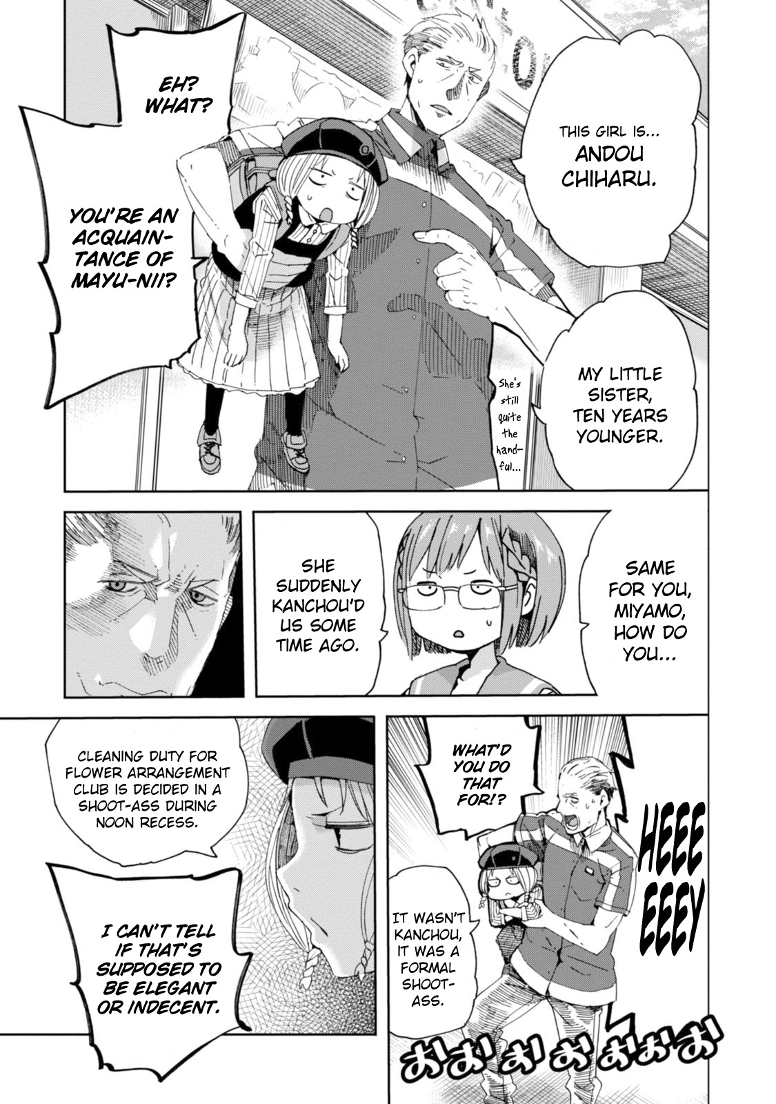 Chio-chan no Tsuugakuro Chapter 23 page 9 - Chapter 23: Thousand Spring