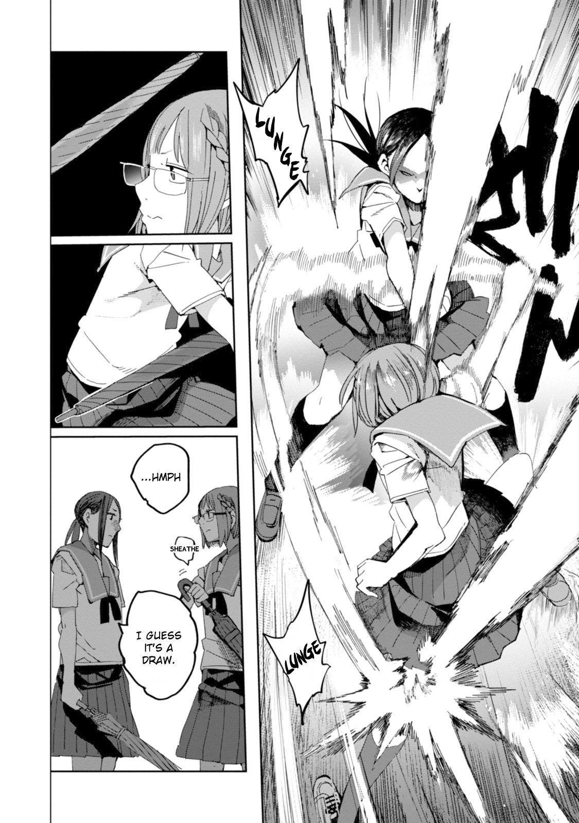 Chio-chan no Tsuugakuro Chapter 24 page 4 - Chapter 24: Great Sage Mana-na
