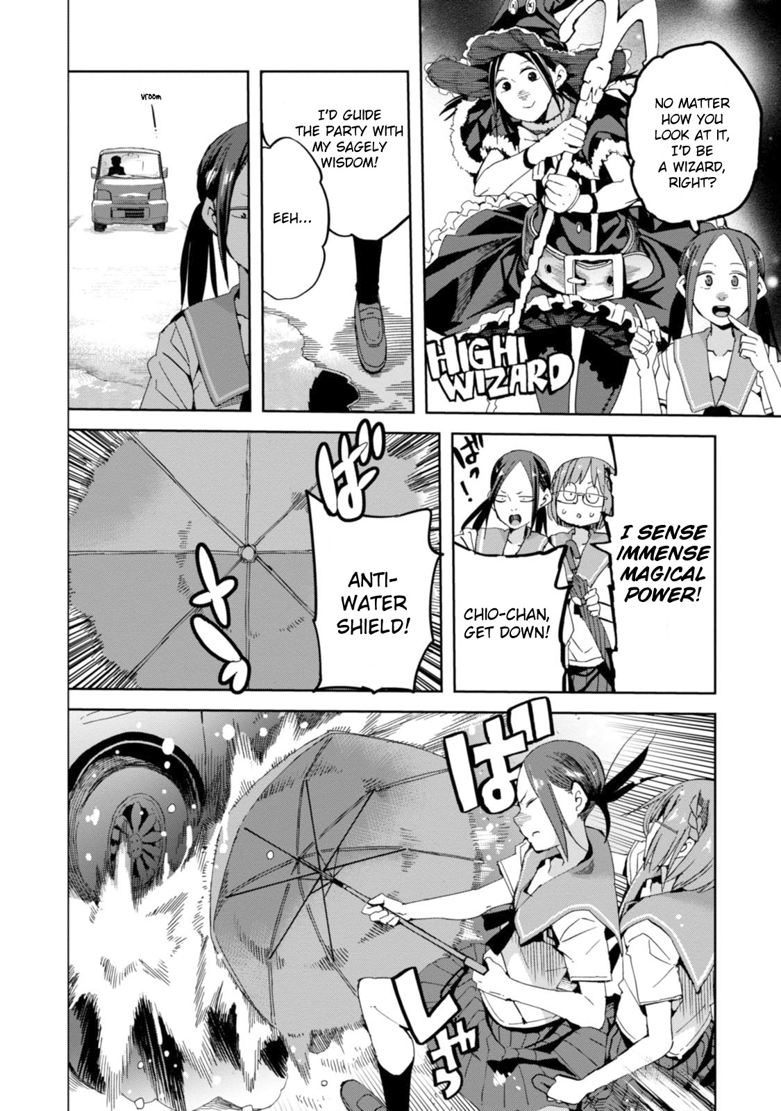 Chio-chan no Tsuugakuro Chapter 24 page 6 - Chapter 24: Great Sage Mana-na