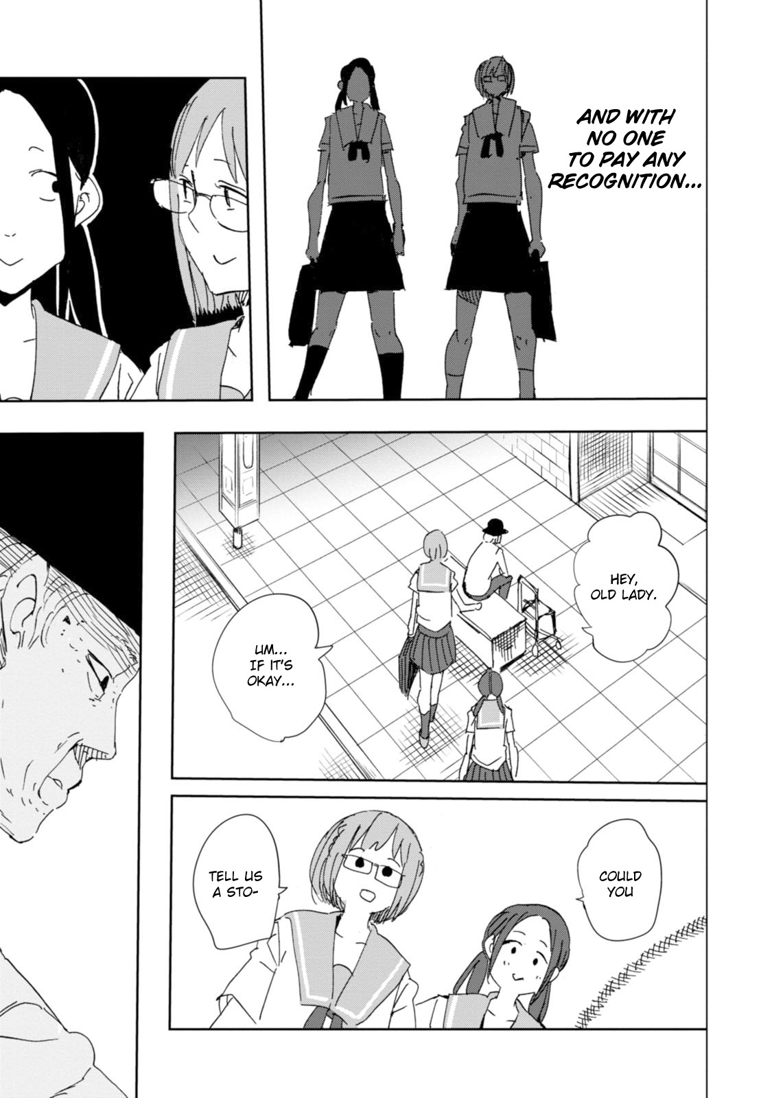 Chio-chan no Tsuugakuro Chapter 25.5 page 4 - Chapter 25.5: The Remnants of That Day