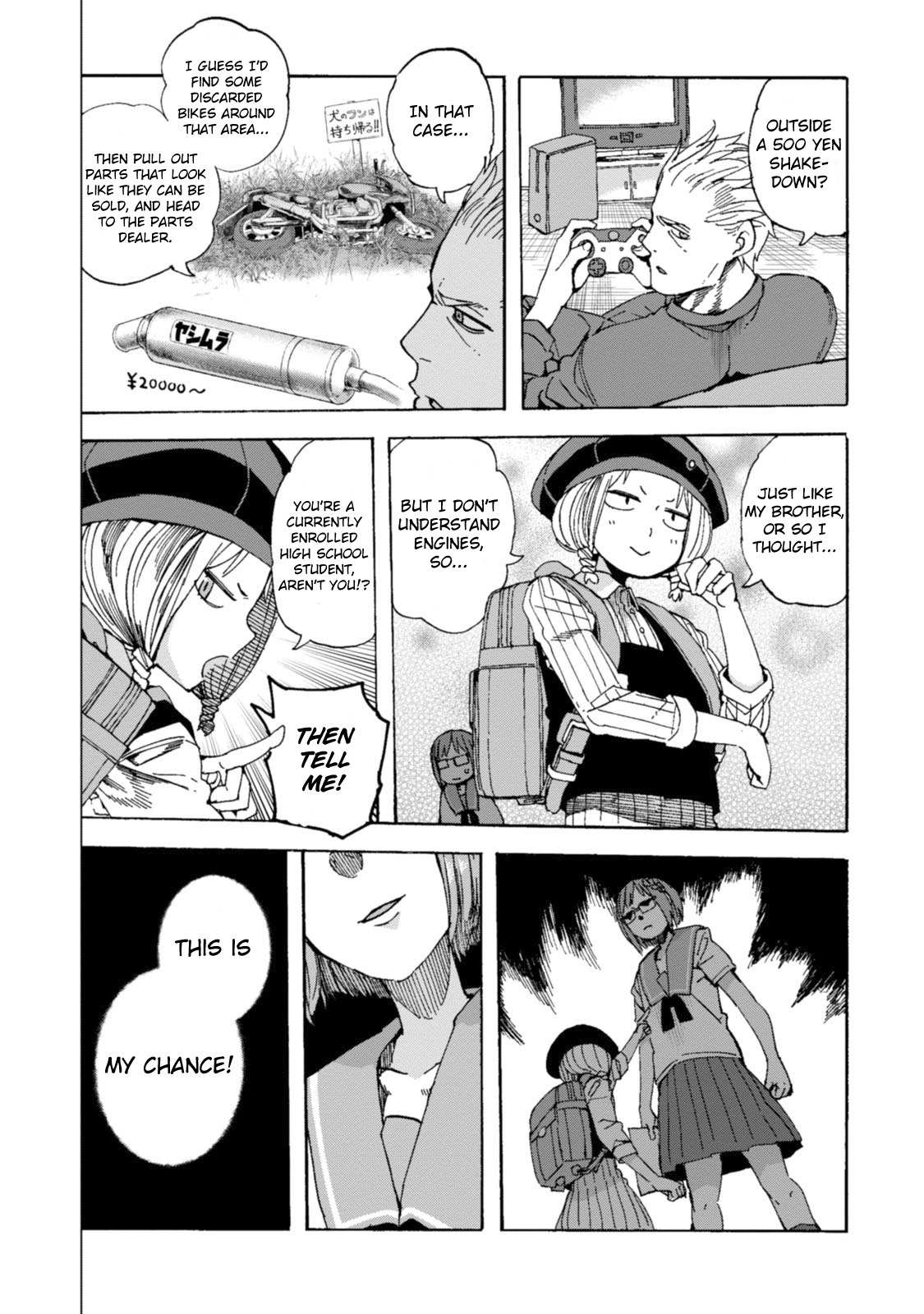 Chio-chan no Tsuugakuro Chapter 25 page 10 - Chapter 25: Just One Masterful Method