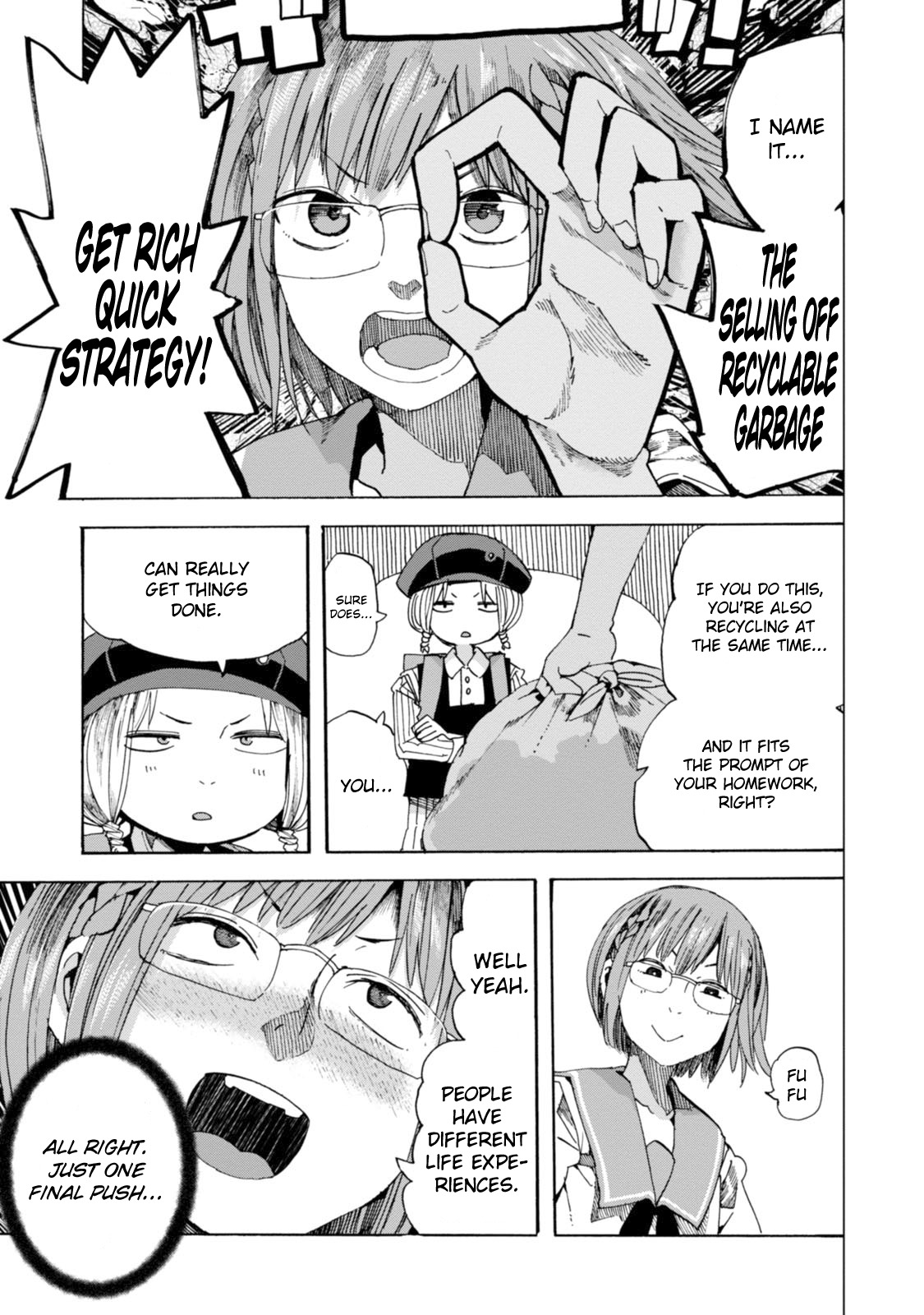 Chio-chan no Tsuugakuro Chapter 25 page 13 - Chapter 25: Just One Masterful Method