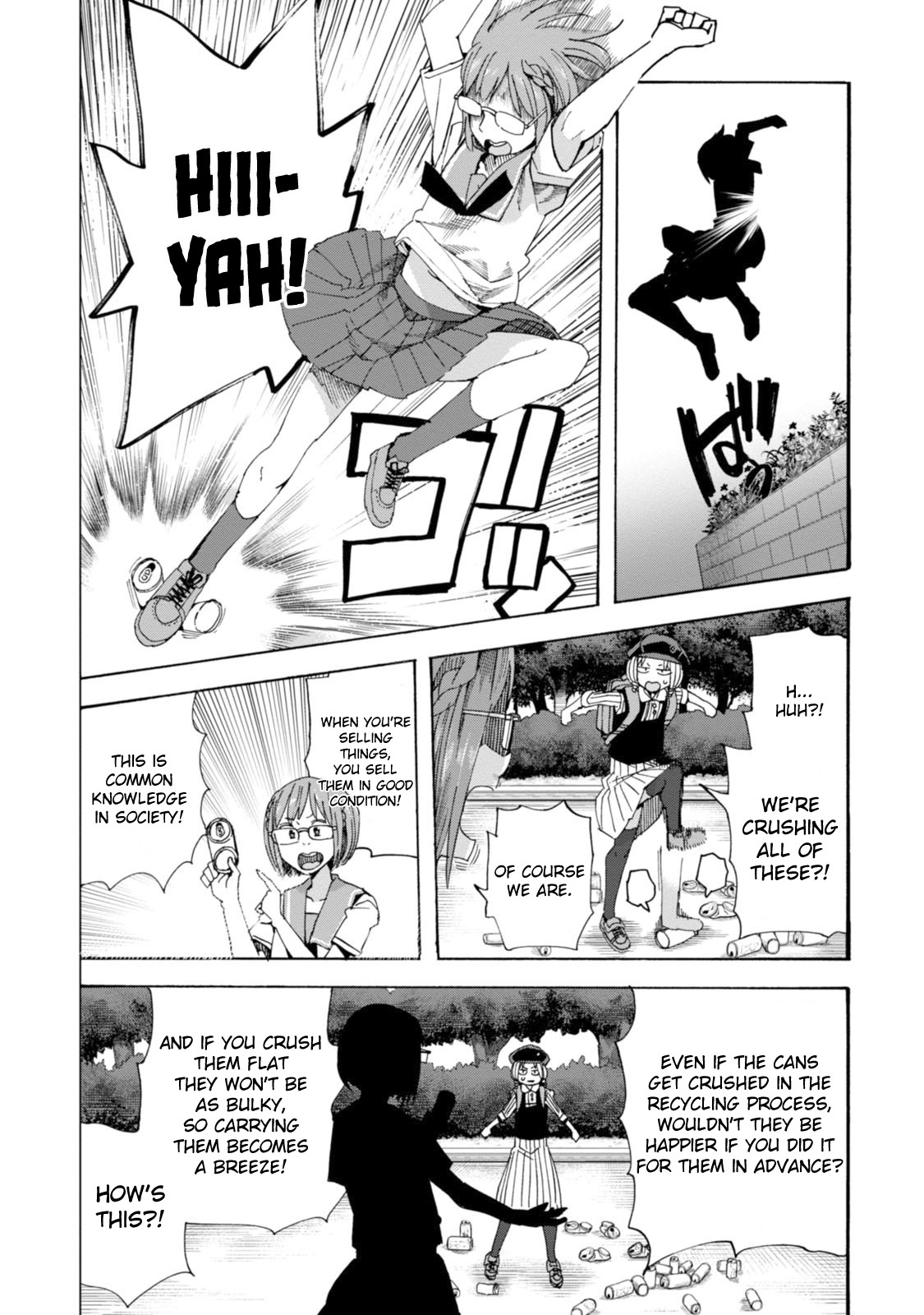 Chio-chan no Tsuugakuro Chapter 25 page 14 - Chapter 25: Just One Masterful Method