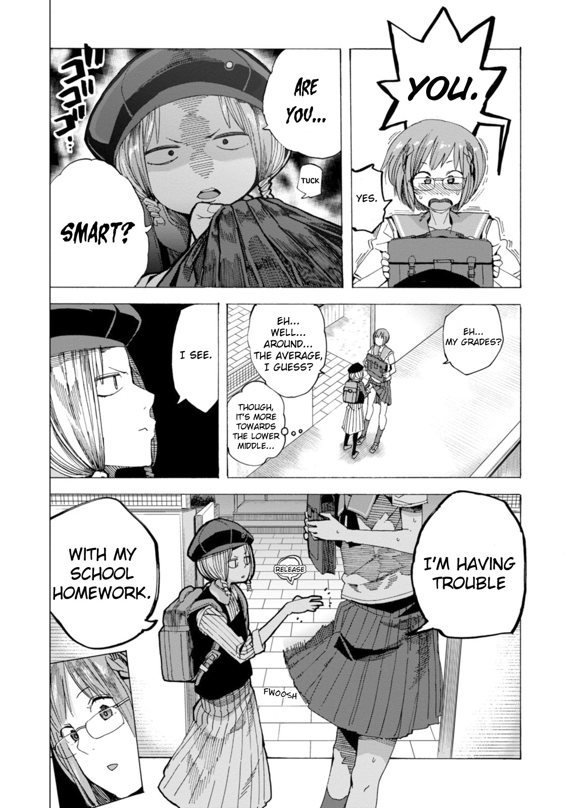Chio-chan no Tsuugakuro Chapter 25 page 4 - Chapter 25: Just One Masterful Method