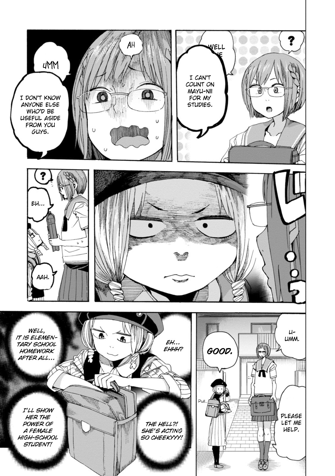 Chio-chan no Tsuugakuro Chapter 25 page 5 - Chapter 25: Just One Masterful Method
