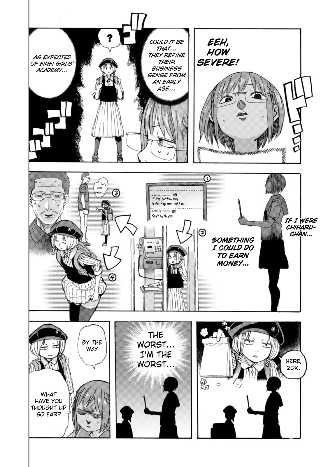 Chio-chan no Tsuugakuro Chapter 25 page 8 - Chapter 25: Just One Masterful Method