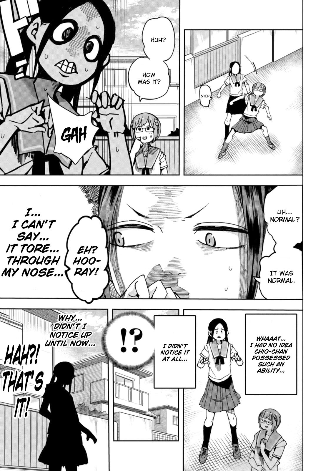 Chio-chan no Tsuugakuro Chapter 26 page 11 - Chapter 26: Apocri!
