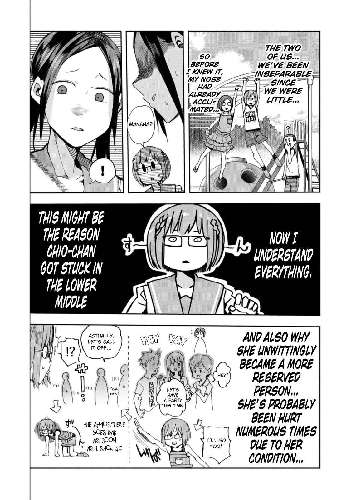 Chio-chan no Tsuugakuro Chapter 26 page 12 - Chapter 26: Apocri!
